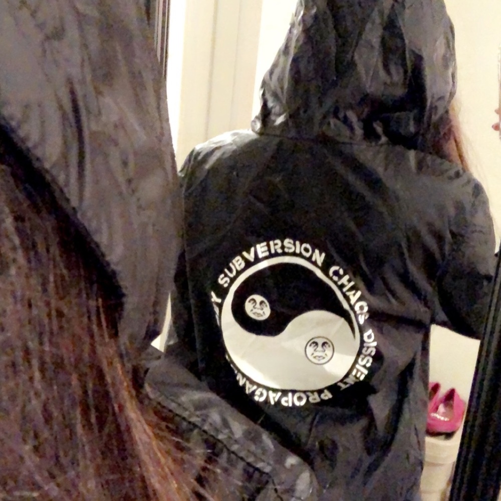 Obey Black Waterproof Hoodie